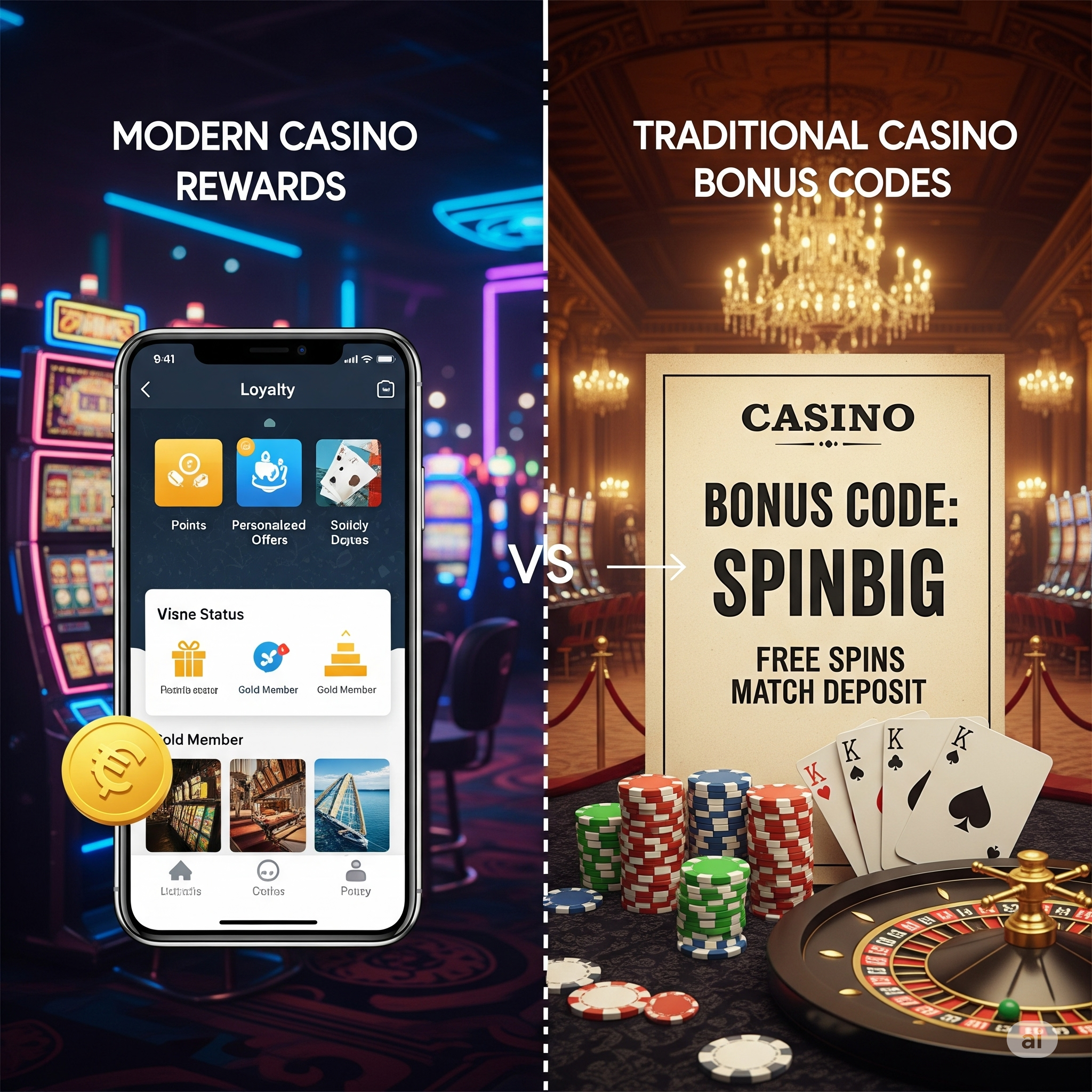 TopCasinoRewards vs Traditional Casino Bonus Codes: What's Better for Players?
